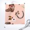 Cowgirl Western Country Floral Horses Horseshoe Cowboy Hat Country Girl Horse Girl Pink White Flowers Country Boots Rustic Farm Custom Printed Fabric by Spoonflower Various Fabrics by the Yard or Fat Quarter